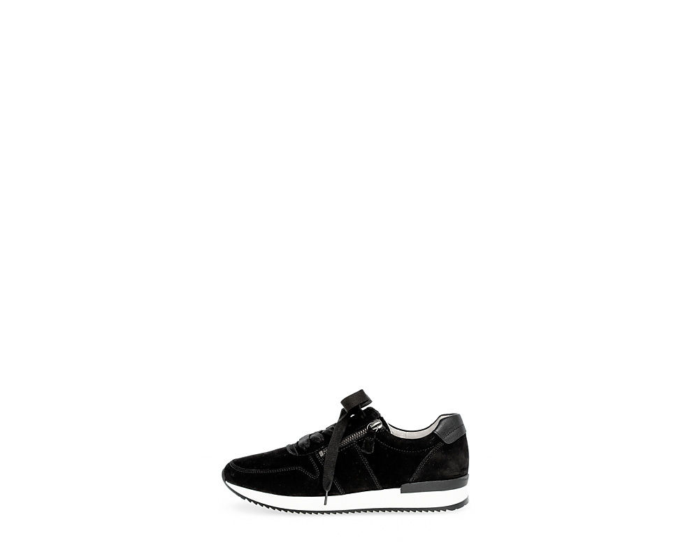 Gabor Sneakers Zwart 3-43.420.17 zijaanzicht